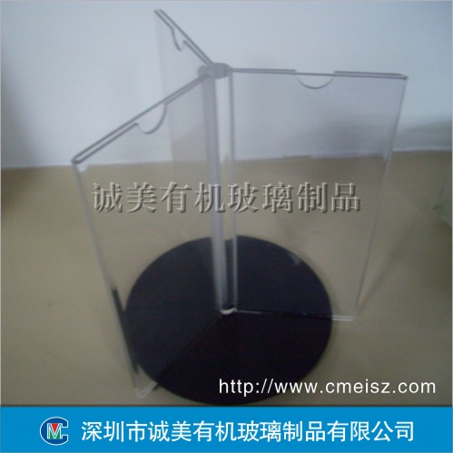 旋轉(zhuǎn)三面菜單臺(tái)牌